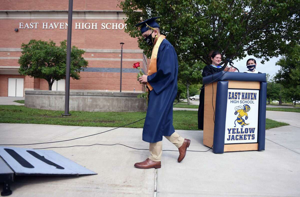 East Haven High School celebrates graduation of Class of 2020