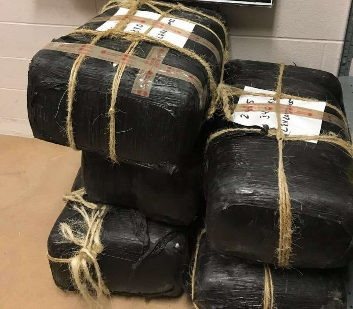 Border Patrol seized 345.4 pounds of marijuana.
