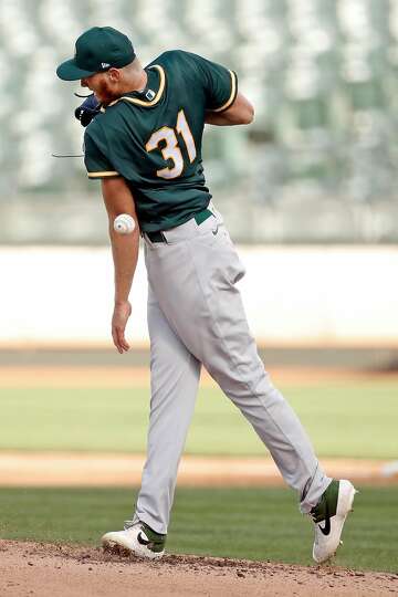 A S Hope To Activate A J Puk In Relief Role Next Week Sfchronicle Com