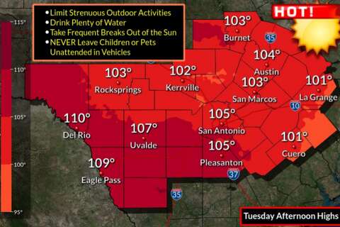 Continuing triple-digit temperatures in San Antonio lead to new heat ...