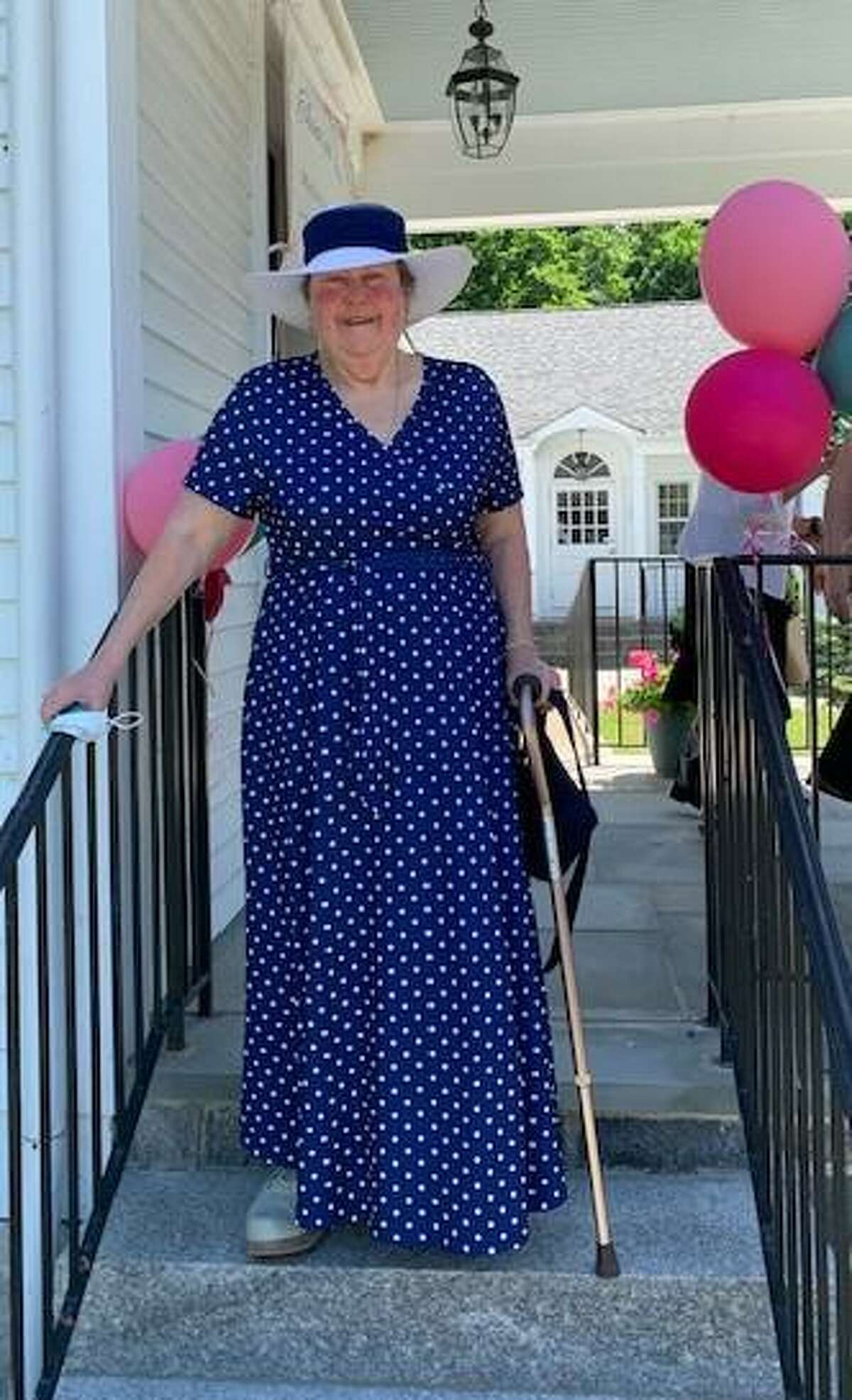 The Sherman Congregational Church recently held a farewell party for its longtime secretary Edna Coons, who retired July 15.