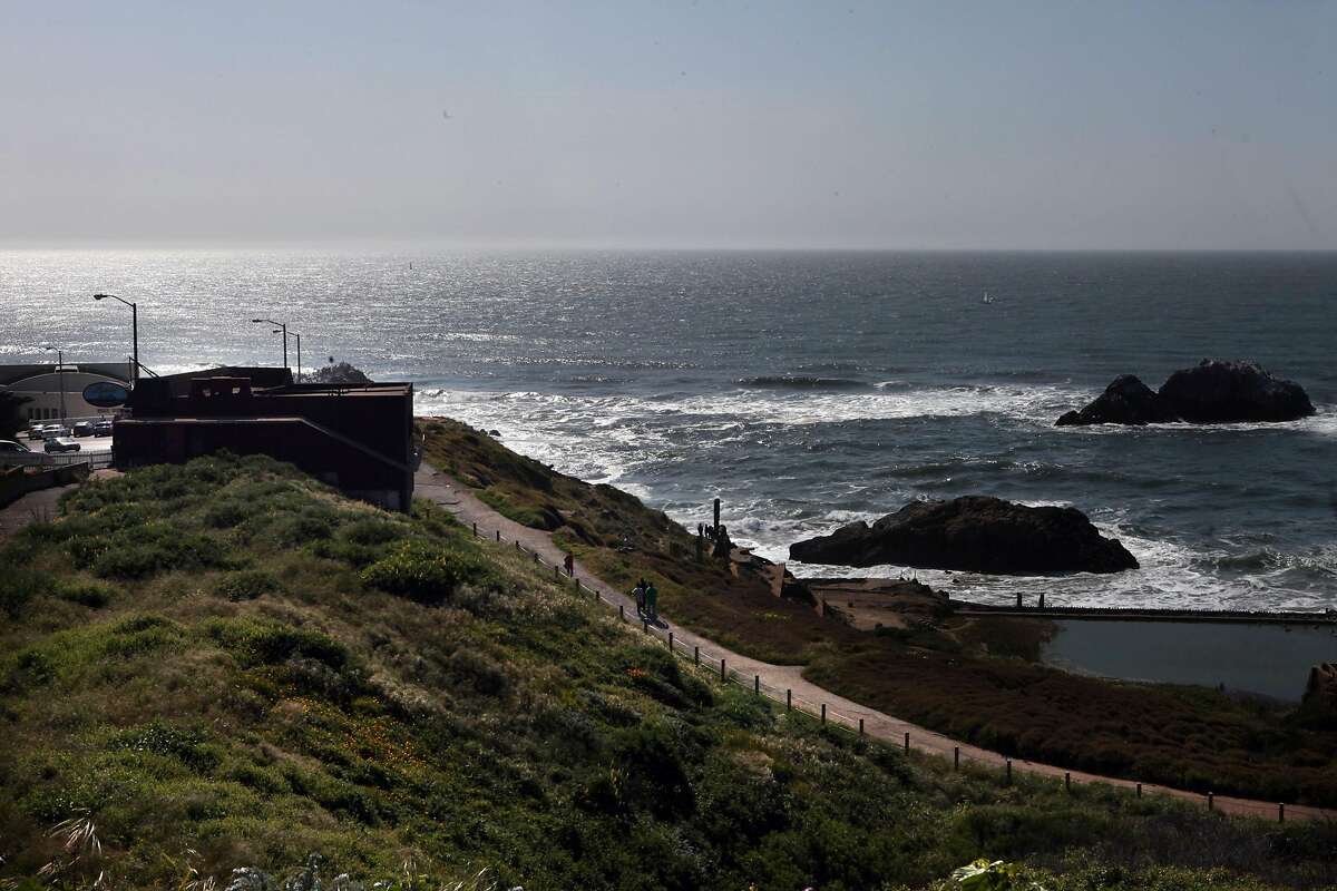 Louis' Restaurant (at left) by Sutro baths in San Francisco, Calif., on Friday, April 9, 2010. After 73 years operating Louis' Restaurant at the edge of the Pacific Ocean, the Hontalas family is facing possible lease problems with the National Park Service.