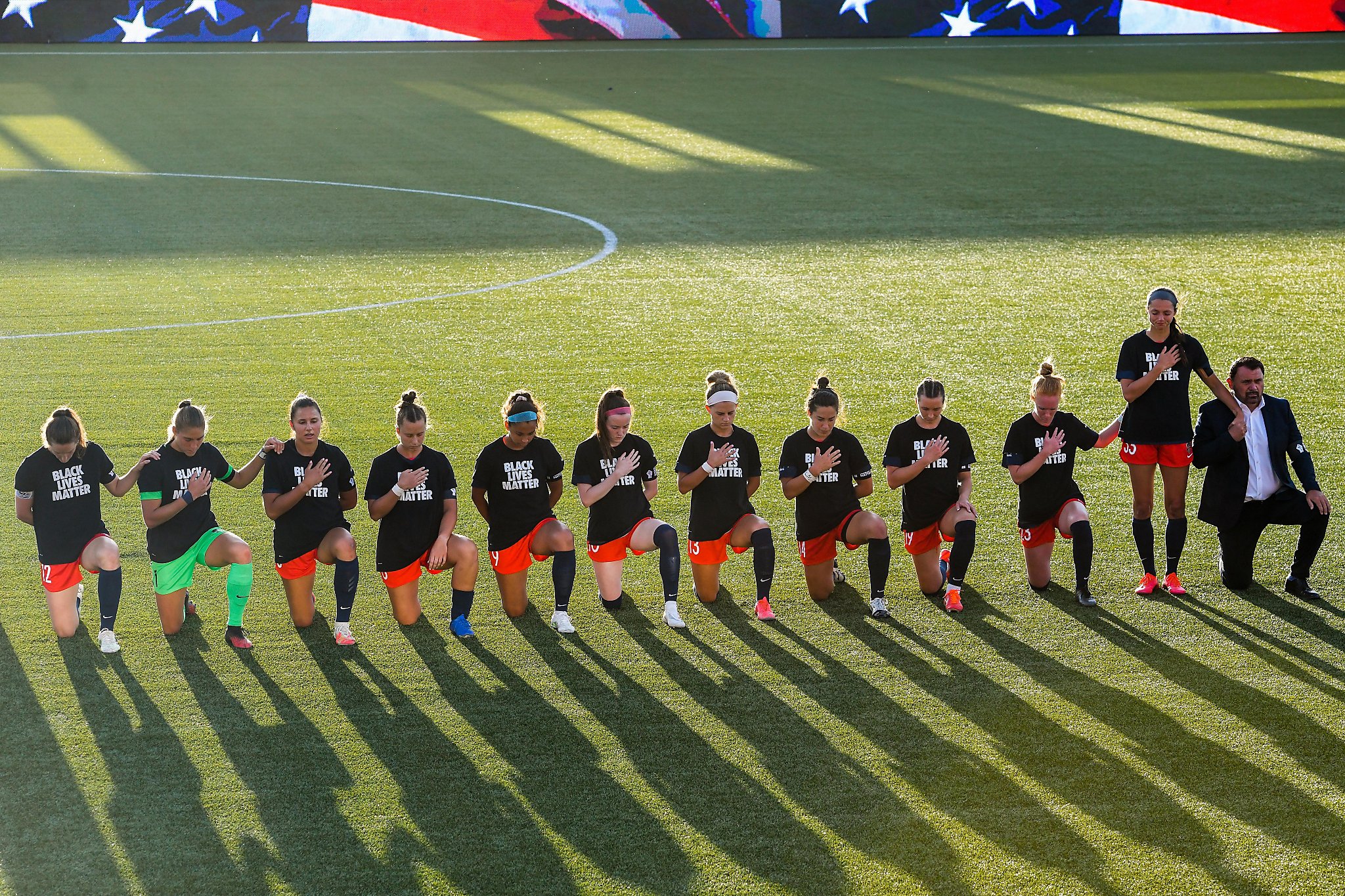 Did US Women's Soccer Kneel During National Anthem at 2020 Olympic Opener?