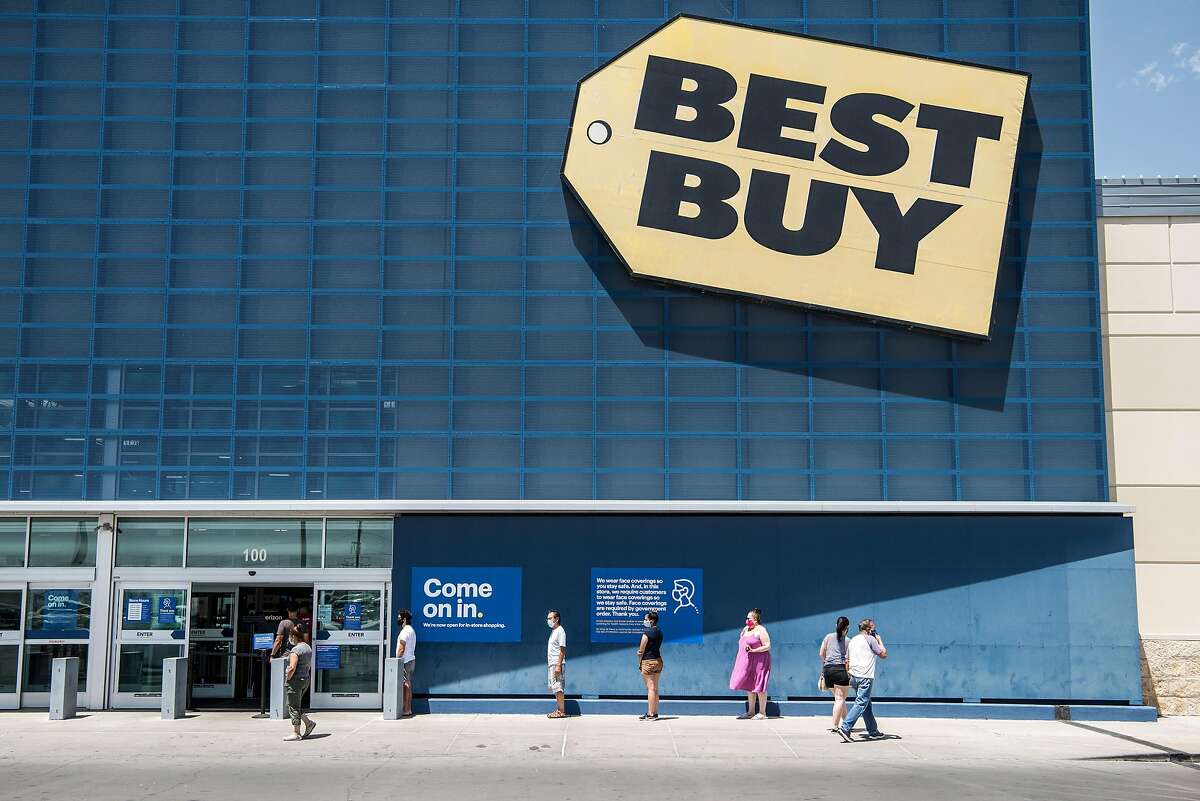Best Buy will require customers to wear masks in the store, and can provide masks to those who don't have any. However, "small children and those unable to wear one for health reasons may enter without one." The requirement began Wednesday.