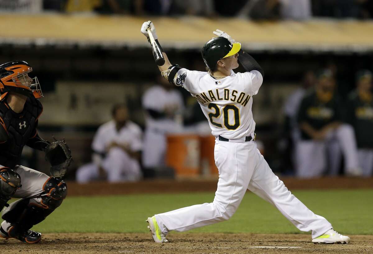 July 18, 2014: Josh Donaldson's 3-run HR in 9th gives A's win over