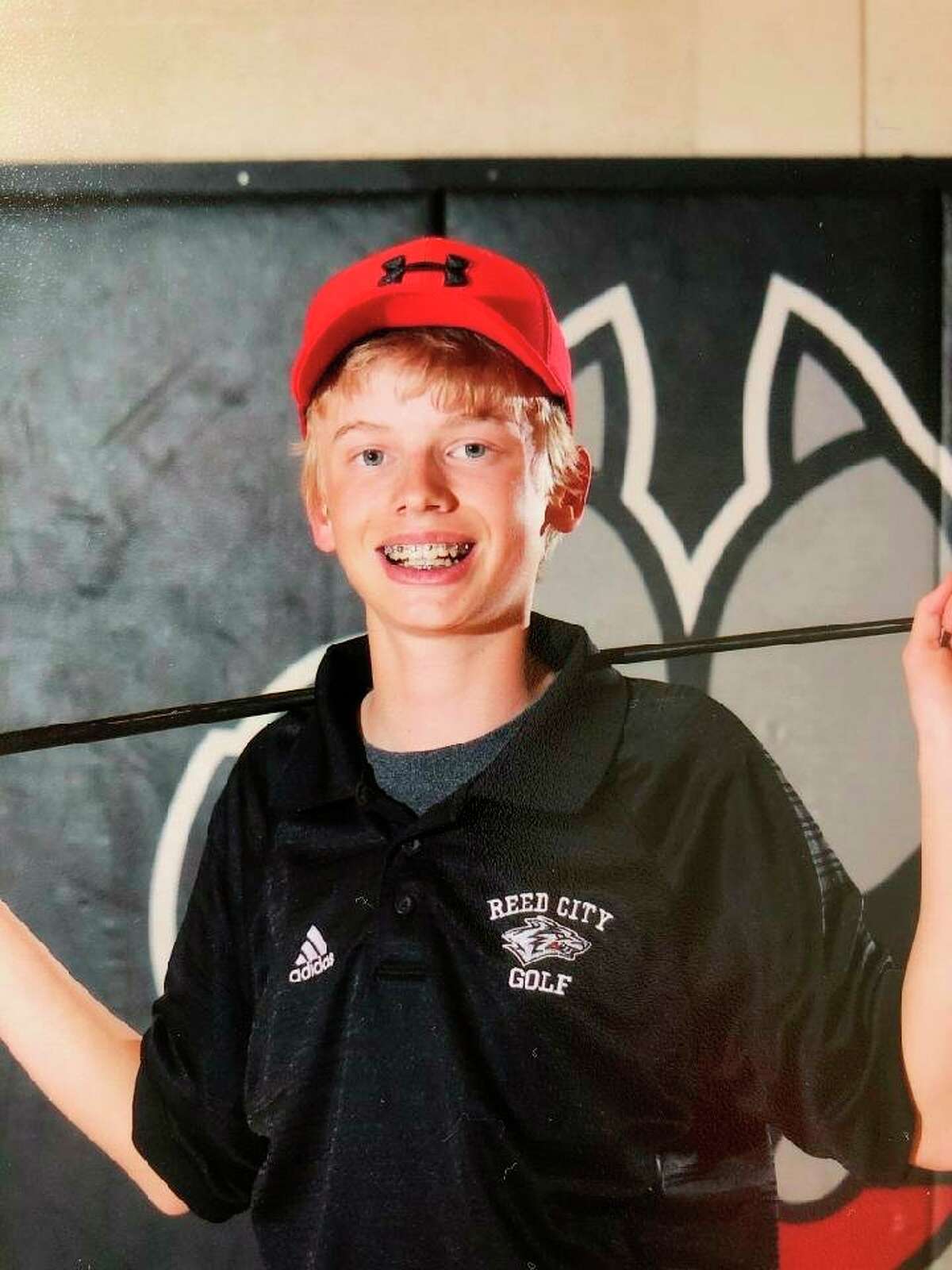 Fischer Morrison is among Reed City's top golfers. (Herald Review photo/John Raffel)