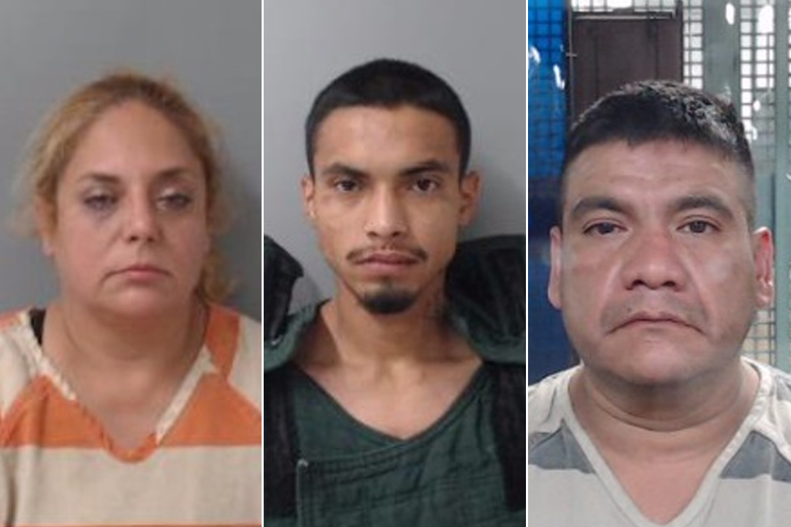 Trio arrested after stolen vehicles recovered in south Laredo