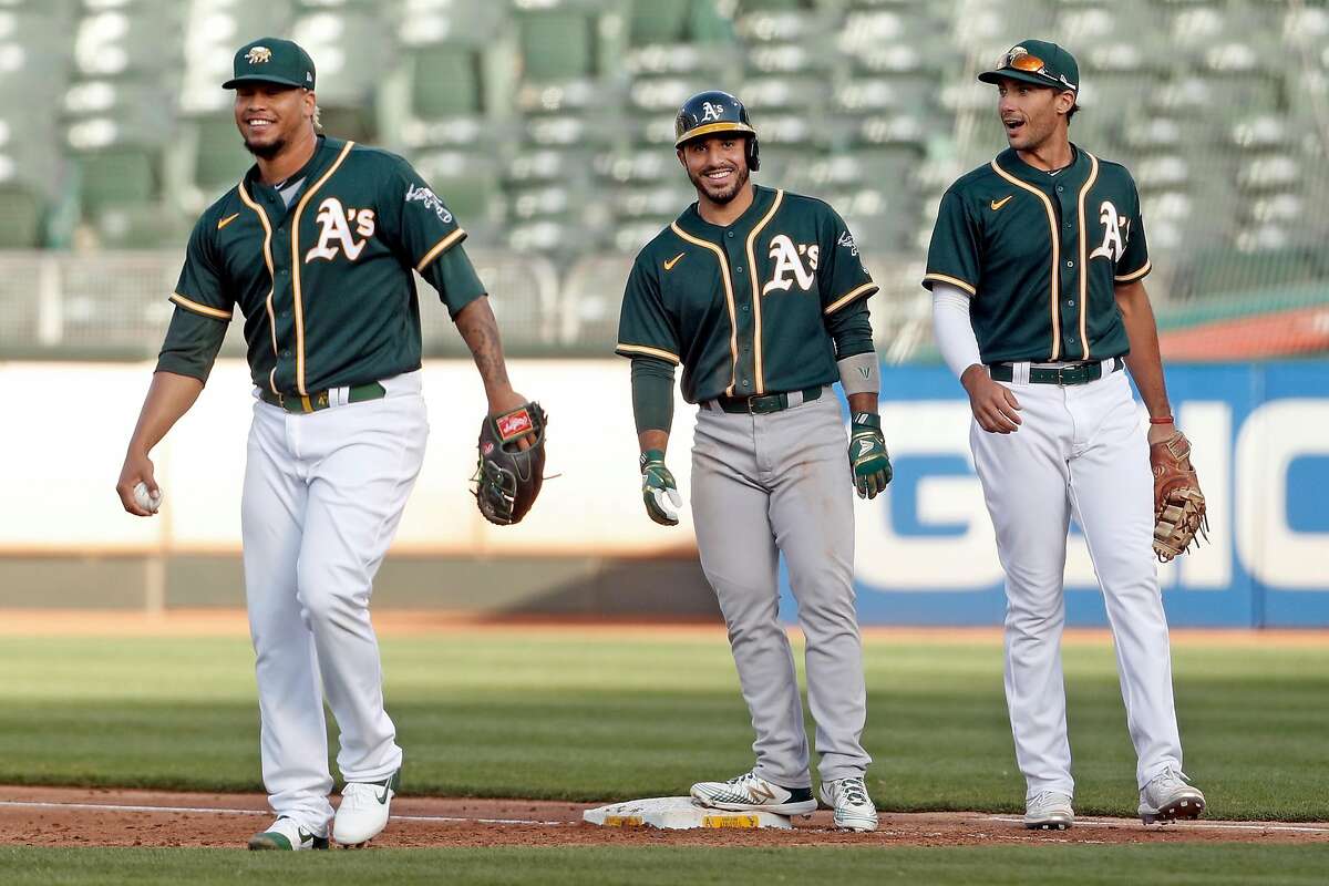 A's Montas showing positive signs, will make his next scheduled start