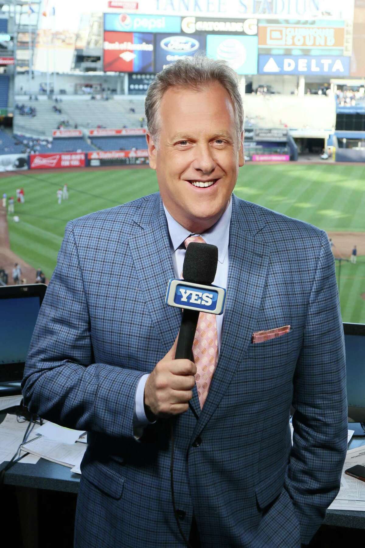 Michael Kay enters is 19th season of broadcasting New York Yankees games on the YES Network. (E.H. Wallop/YES Network)