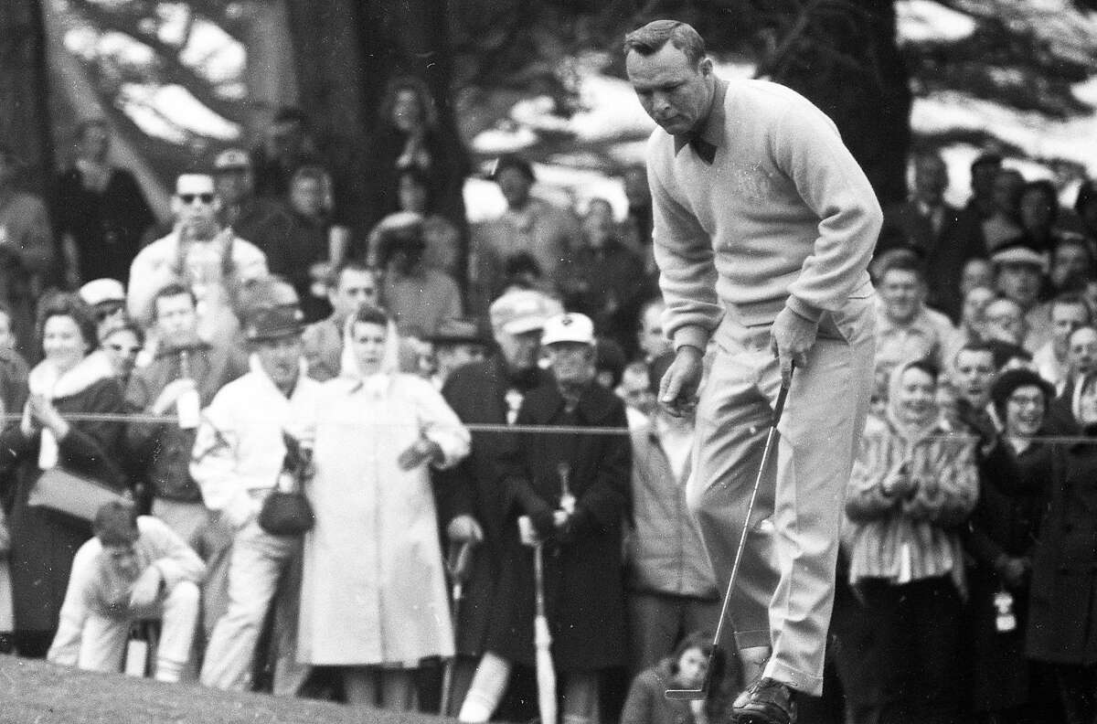 Arnold Palmer at the Lucky Invitational golf Tournament at Harding Park , January 1964
