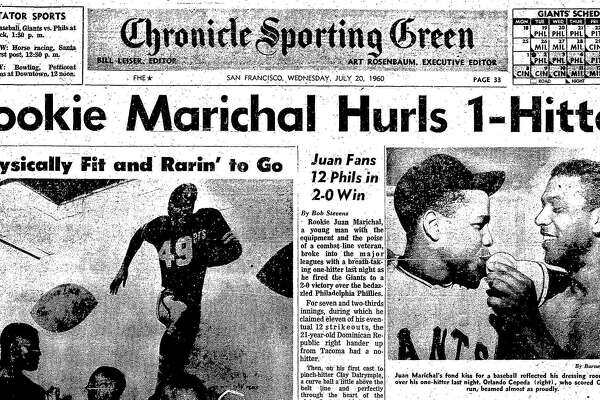 July 19, 1960: Giants' Juan Marichal debuts with 1-hitter vs ...