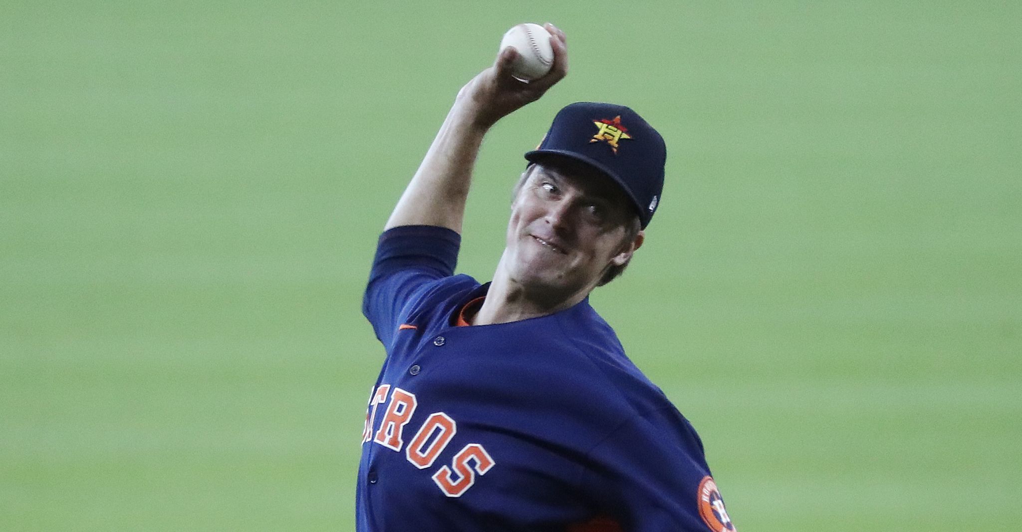 Astros' Zack Greinke makes rehab appearance with Skeeters