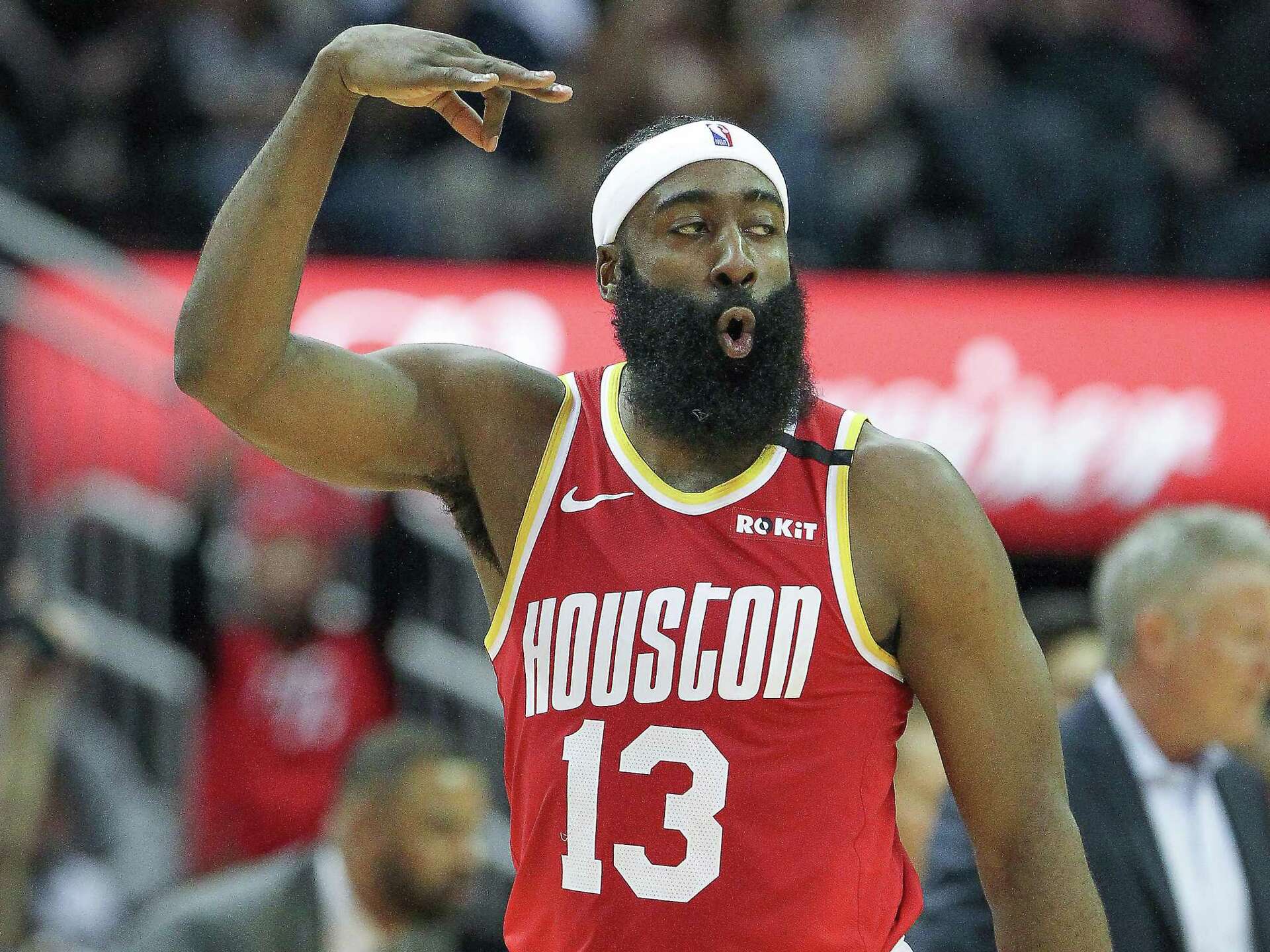 James harden throwback rockets jersey best sale