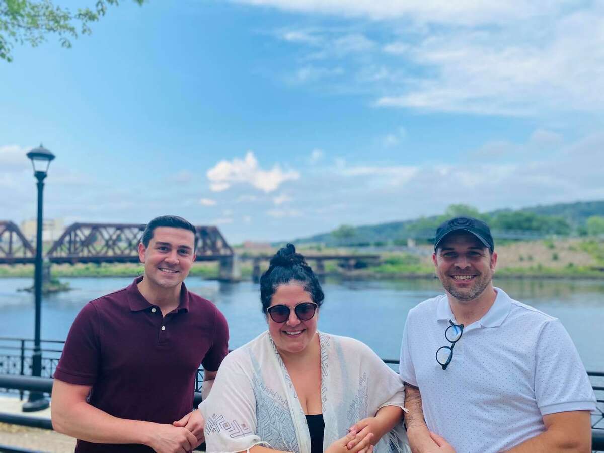 Celebrate Shelton founders Jimmy Tickey, left, Nicole Mikula and Michael Skrtic.