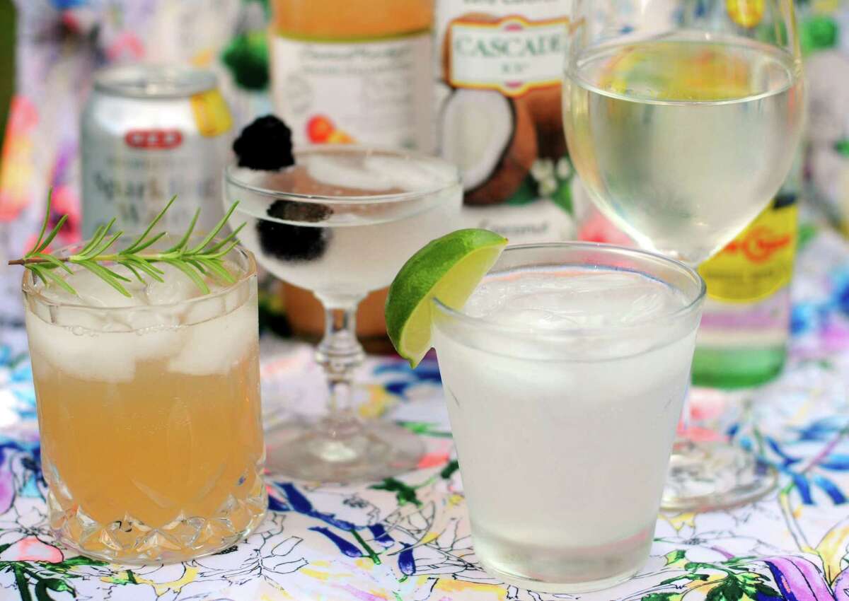 Sparkling water, flavored seltzers and interesting sodas are the perfect base for easy and low-alcohol cocktails this summer.