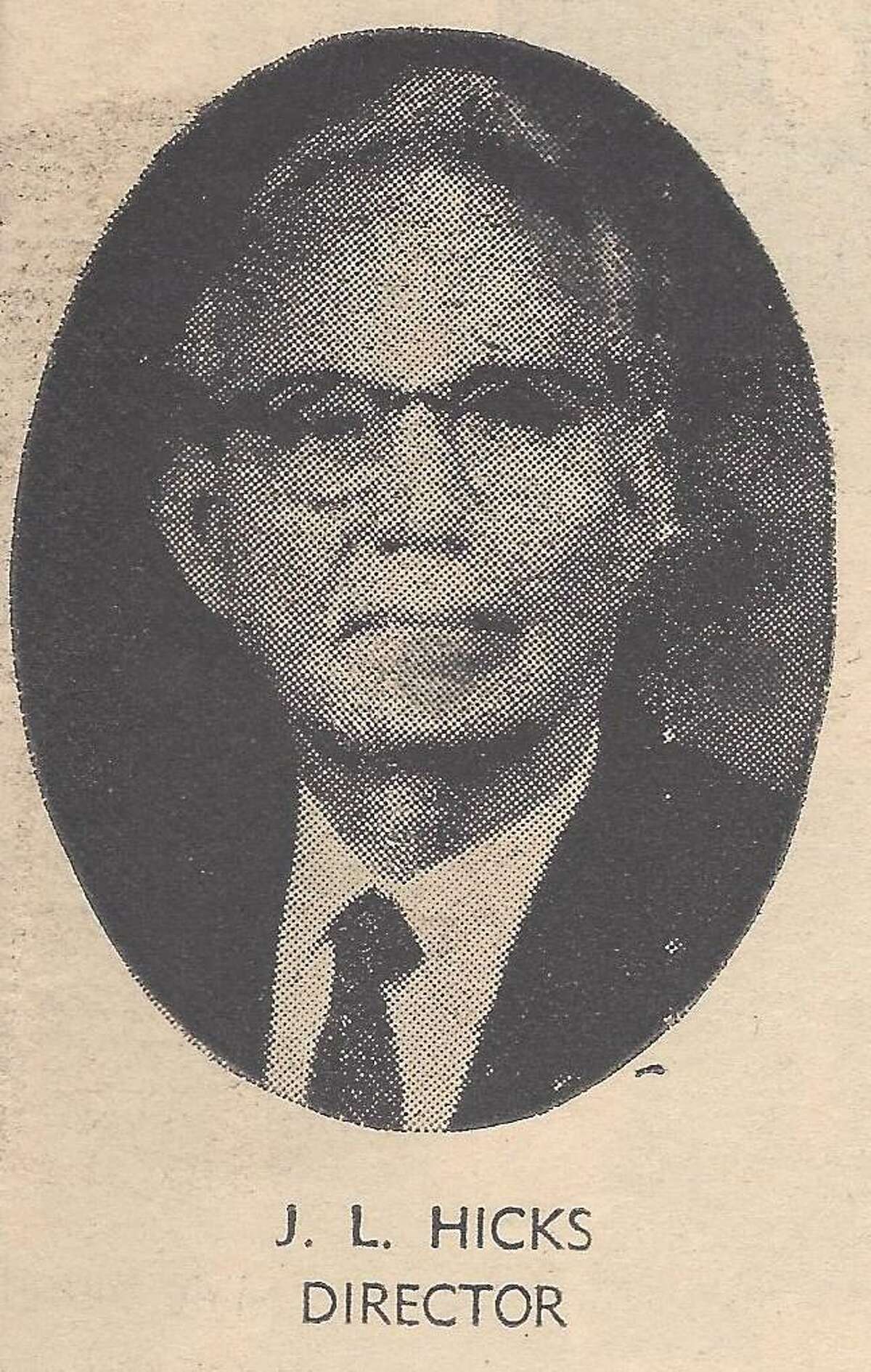 Dr. J.L. Hicks became president of the Conroe Chamber this week in 1939
