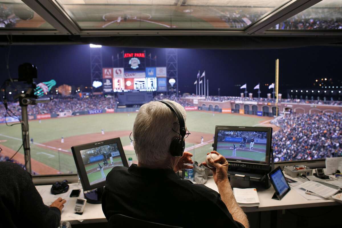 Broadcaster’s new reality In an empty Oracle Park, calling Giants in