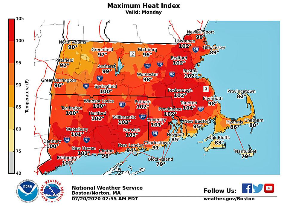 Last day of extreme heat will feel like 103 degrees
