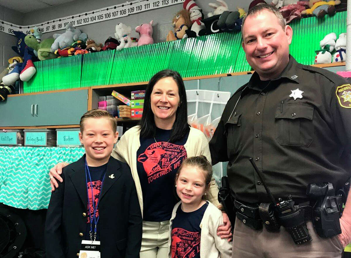 Mecosta County School Resource Officer Jason Losinski said he enjoys having the opportunity to work with children while helping others.