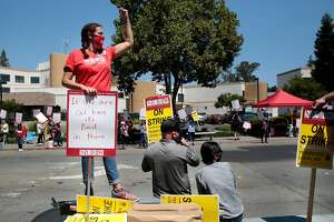 Health care workers begin 5-day strike at Santa Rosa Memorial Hospital