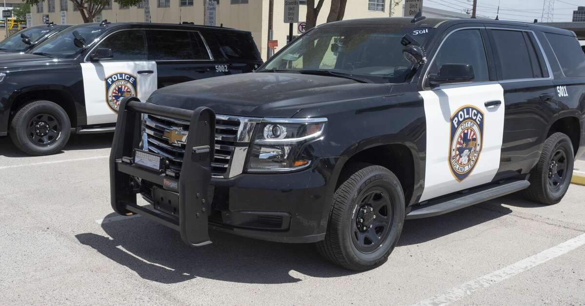 Midland Police Department is replacing their patrol vehicles with new black and white SUV's like these seen 07/20/2020. Tim Fischer/Reporter-Telegram