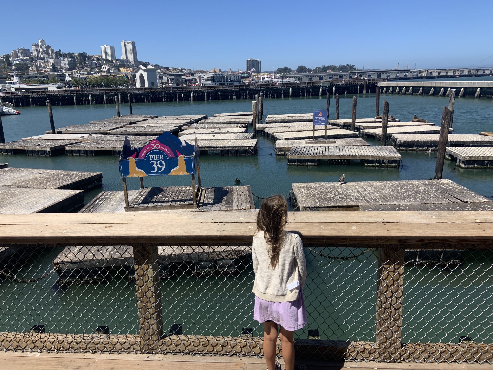 SAN FRANCISCO - APR 2, 2018: Visitors Flock To Pier 39 At San