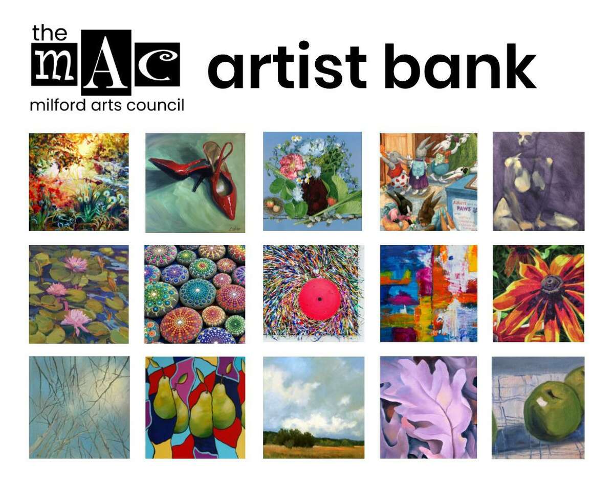 Milford Arts Council is offering a new membership perk to all MAC member artists and soon-to-be artists. An artist membership of $35 and up now includes an opportunity to be added to the new Artist Bank on the MAC website.