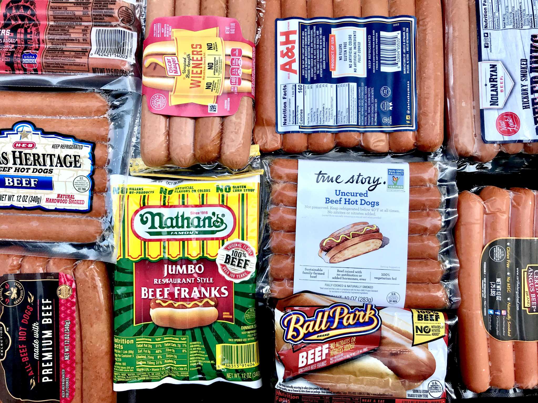 HEB? Oscar Mayer? We ranked the top supermarket hot dogs.