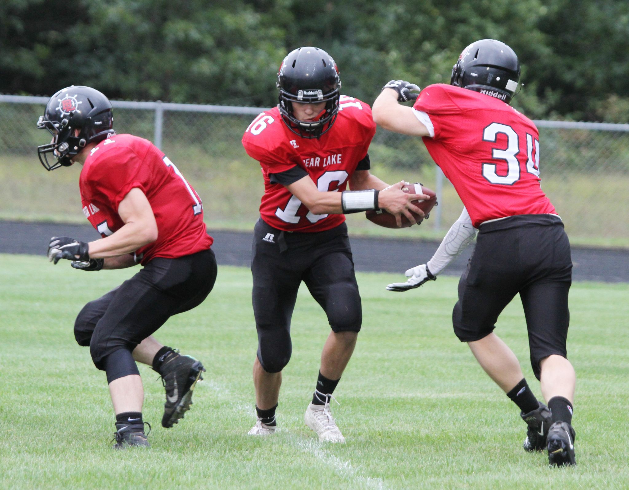 bear lake lakers football helmet SAFETY FIRST: Bear Lake football program awarded grant for new helmets