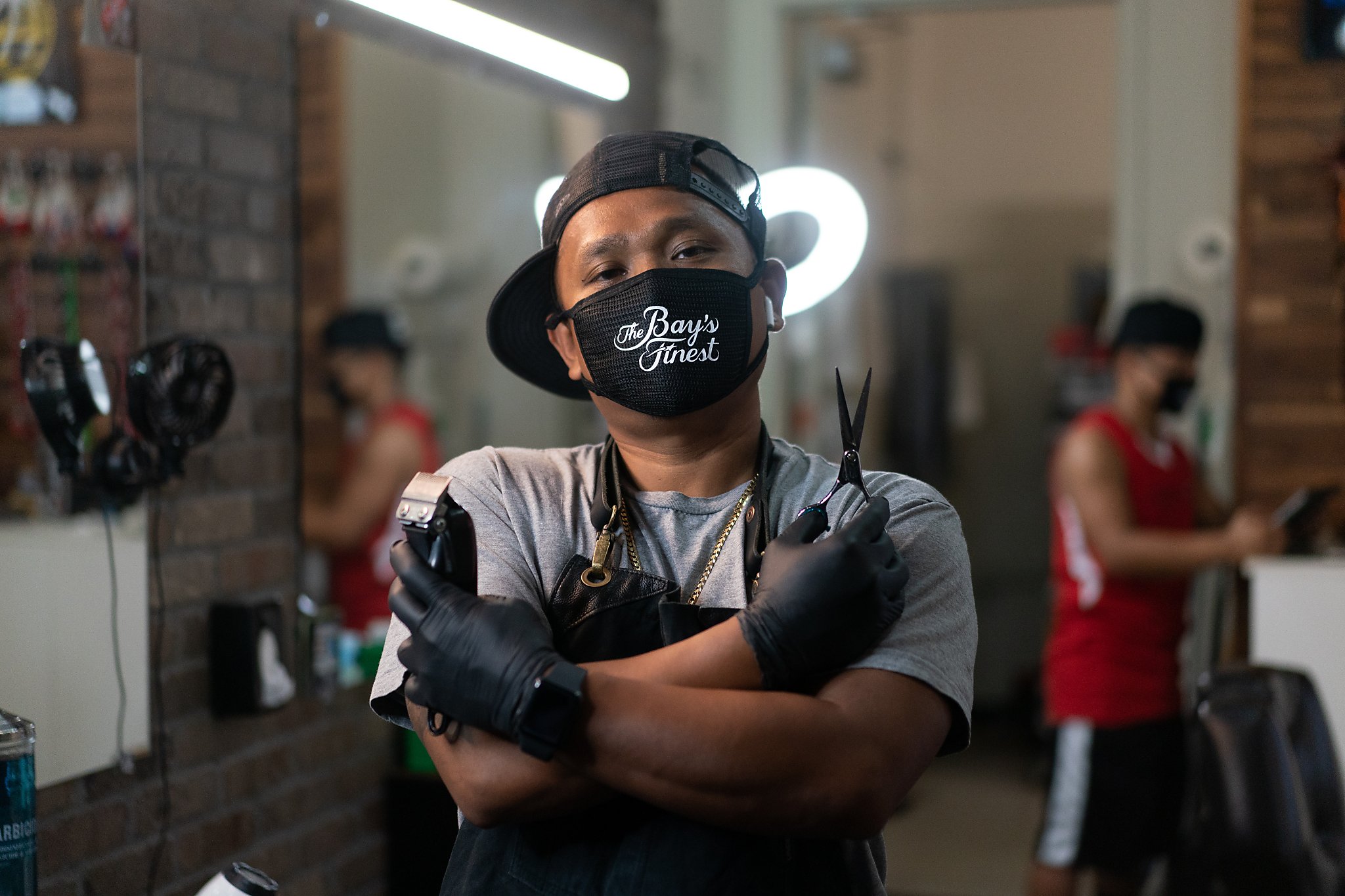 California barbershops and salons can open outside, but challenges await