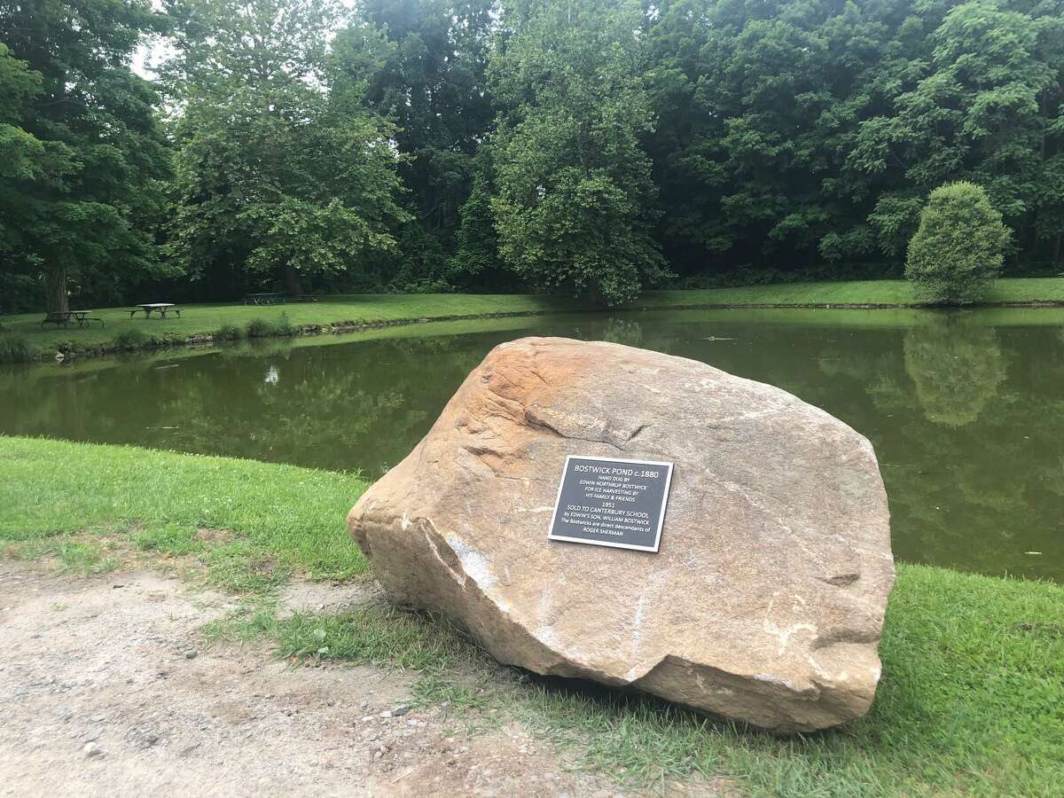 Popular New Milford pond recognized for its history