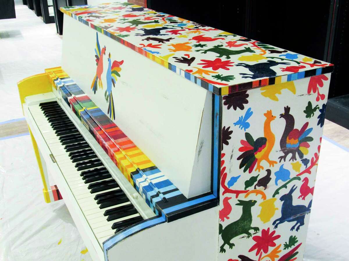 Area Artists Paint 14 Pianos For Public Arts Midlands Summer Project