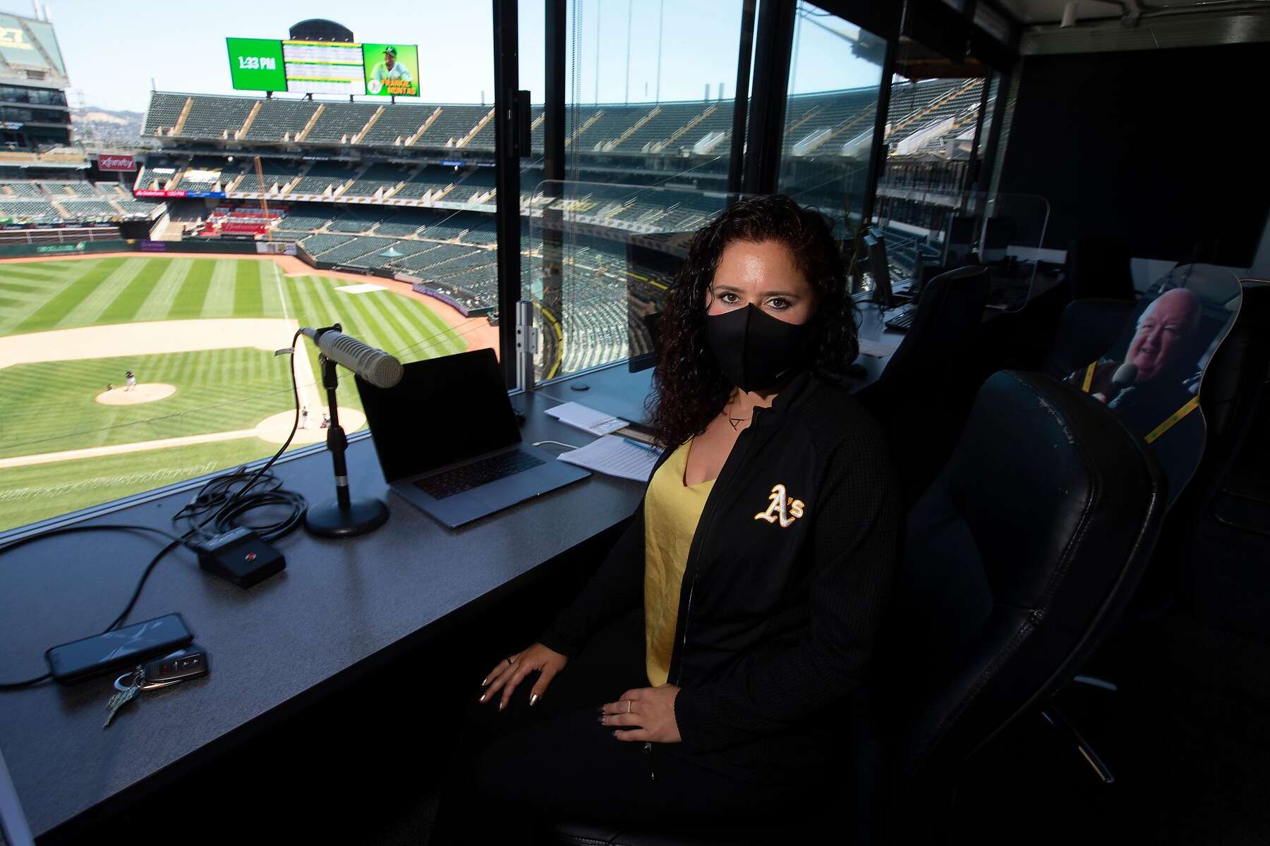A's name Amelia Schimmel new PA voice at the Coliseum