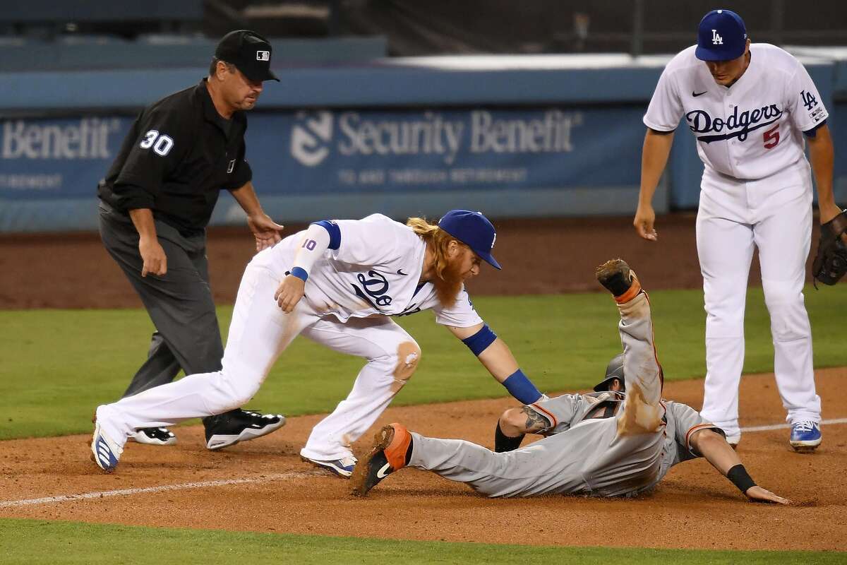 Authentic Men's Justin Turner Black Jersey - #10 Baseball Los Angeles  Dodgers Cool Base Turn Back The Clock