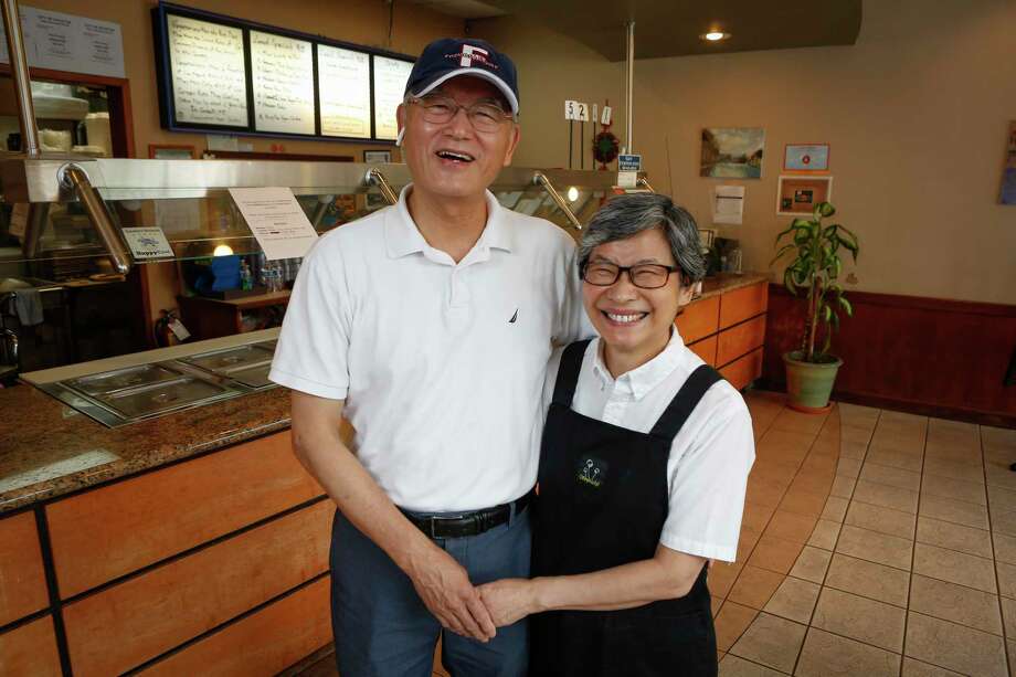 Pepper Tree owners Mike and Happy Tsai emigrated to the U.S. from Taiwan and needed to make a living. Happy said she wanted to venture into something that she had interest in and would be good at. Their restaurant has been serving vegan Asian cuisine in Upper Kirby for 16 years. Photo: Steve Gonzales, Houston Chronicle / Staff Photographer / © 2020 Houston Chronicle