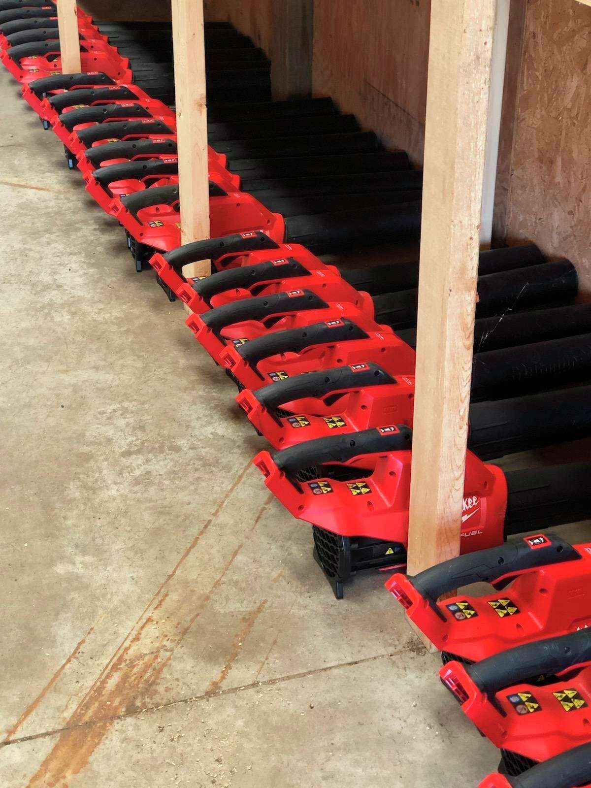 Greater Michigan Construction Academy (GMCA) received five pallets of new tools donated by Milwaukee Tools. (Photo provided)