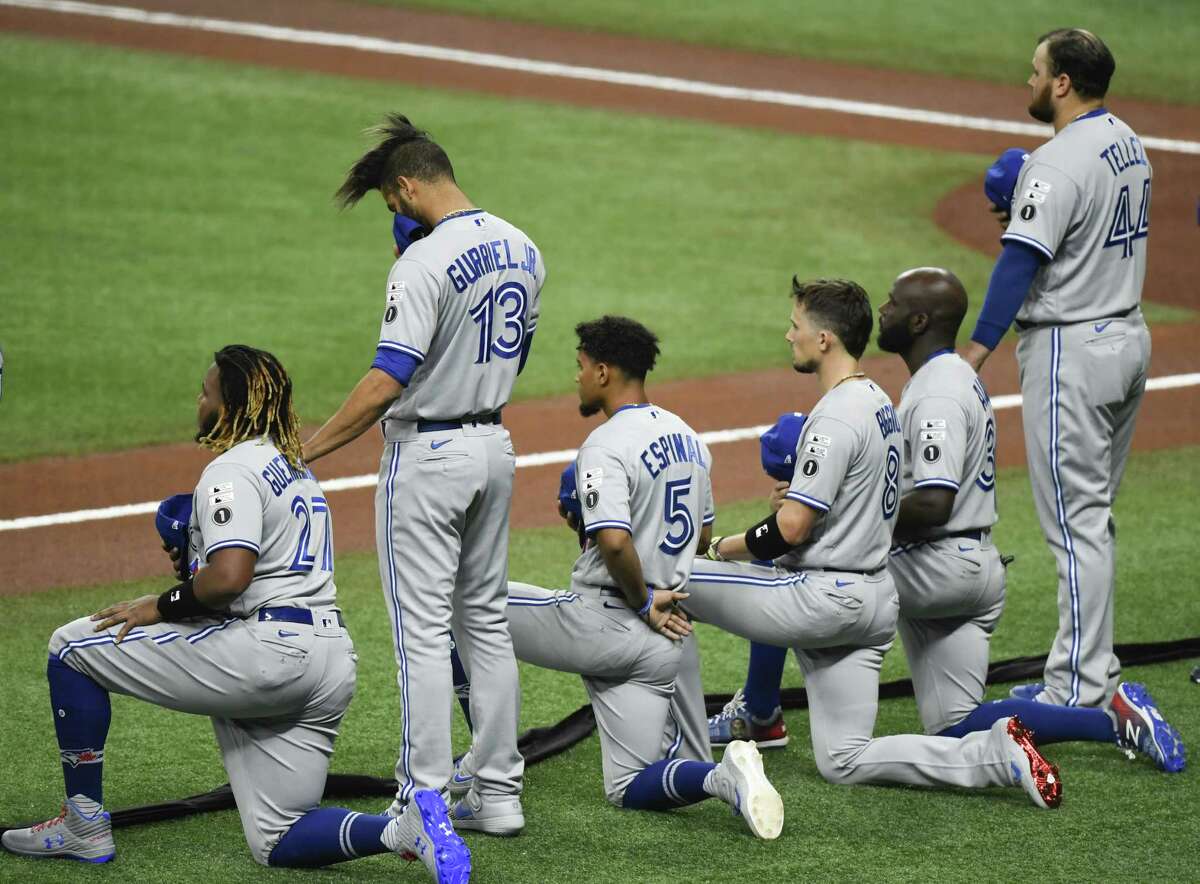 St. Petersburg, FL. USA; Toronto Blue Jays left fielder Lourdes