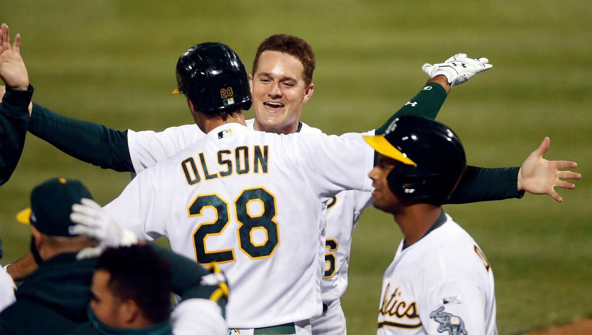 Athletics walk off in 10th against Angels for 20th win