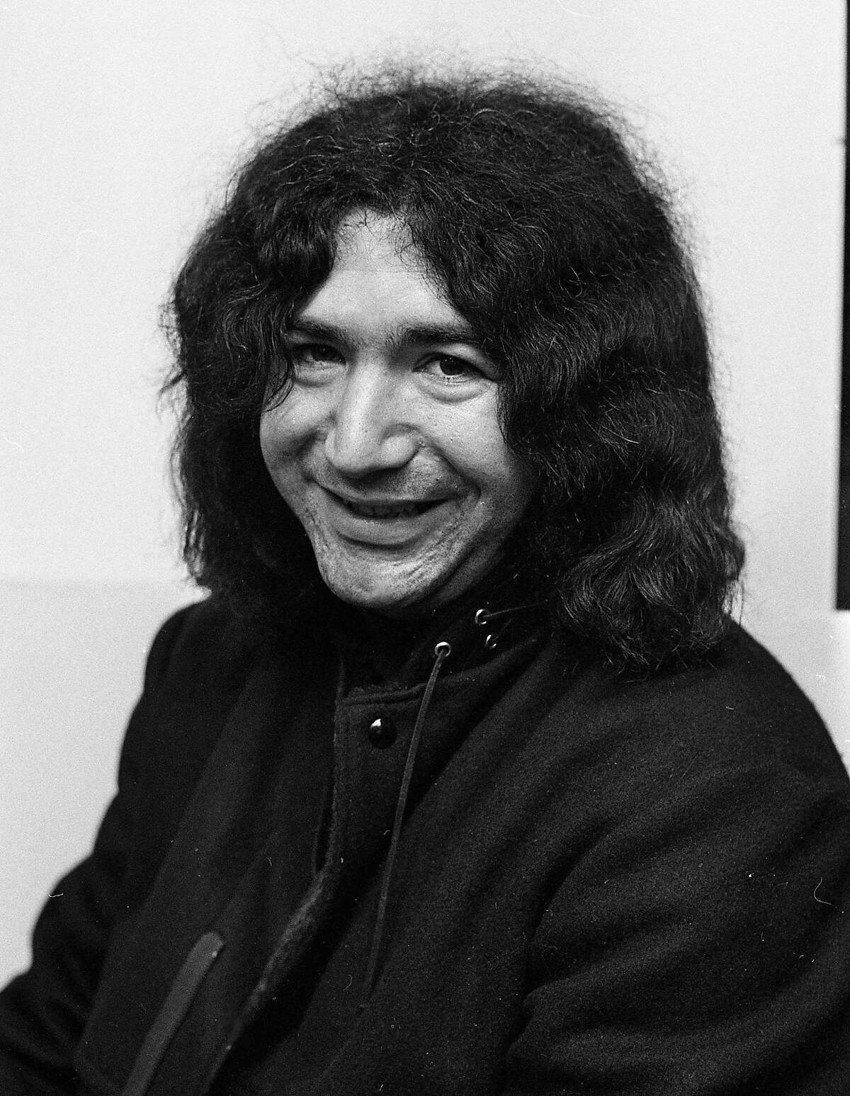 Jerry Garcia of the Grateful Dead poses for a portrait, November 29, 1966