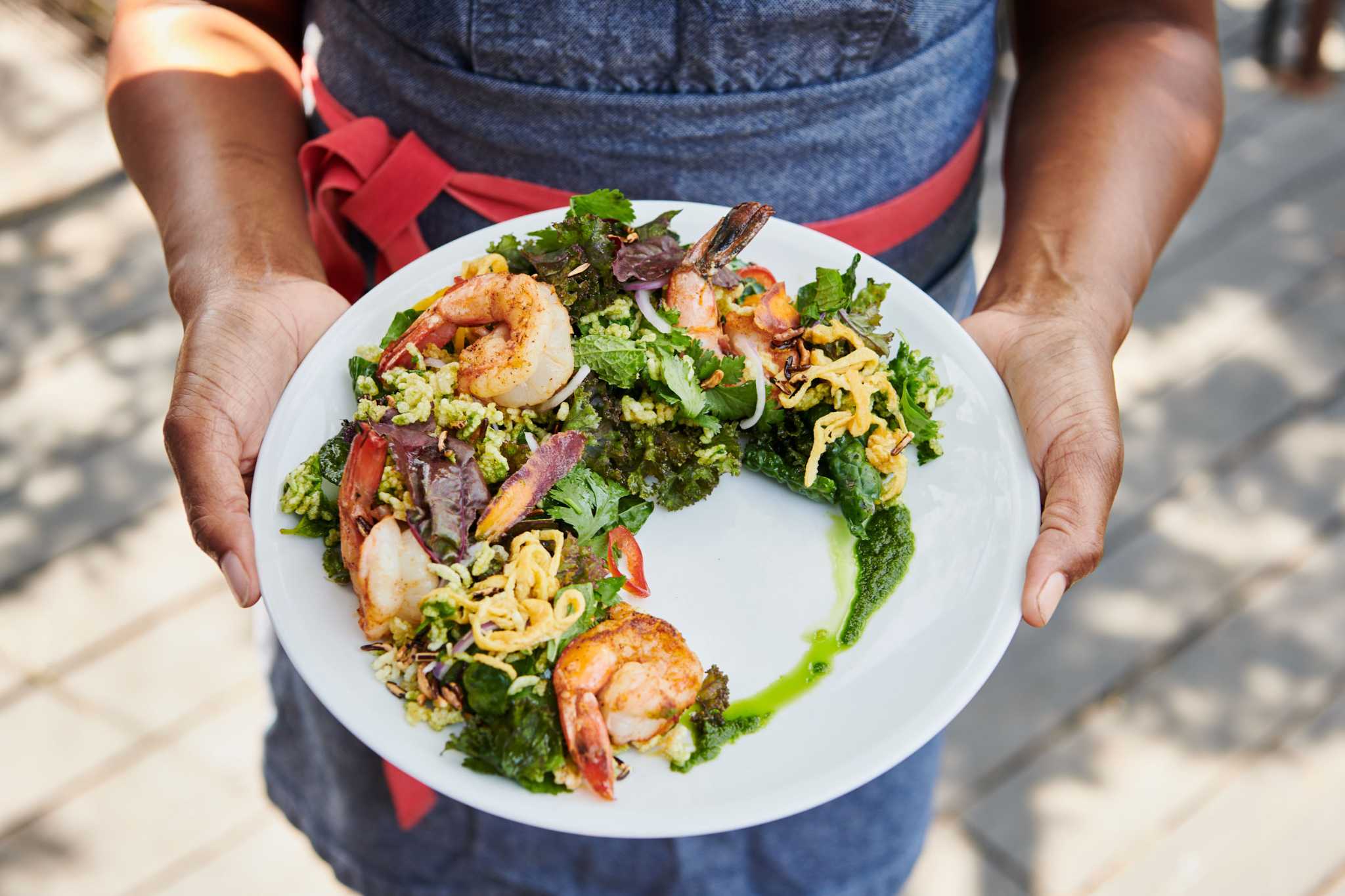 Juneteenth Collard Green Salad - Black Girls Who Brunch