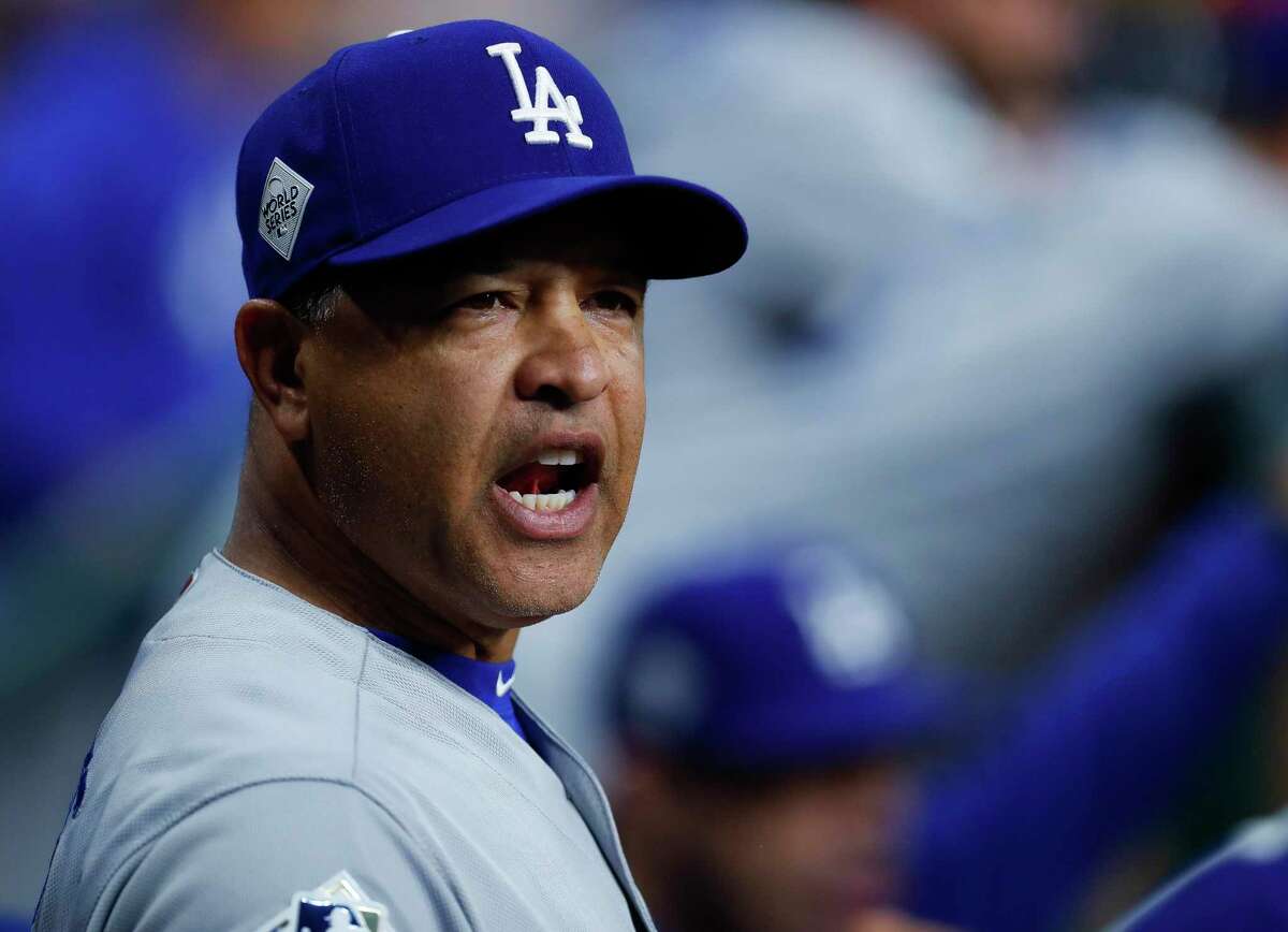 Houston, Texas, USA. 28th July, 2020. Los Angeles Dodgers manager