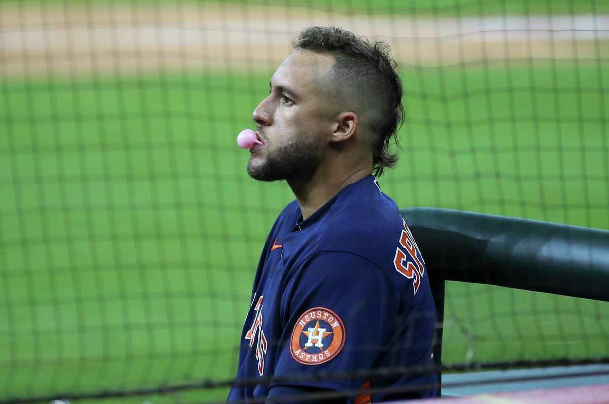 Astros' George Springer tries to stay 'in the present