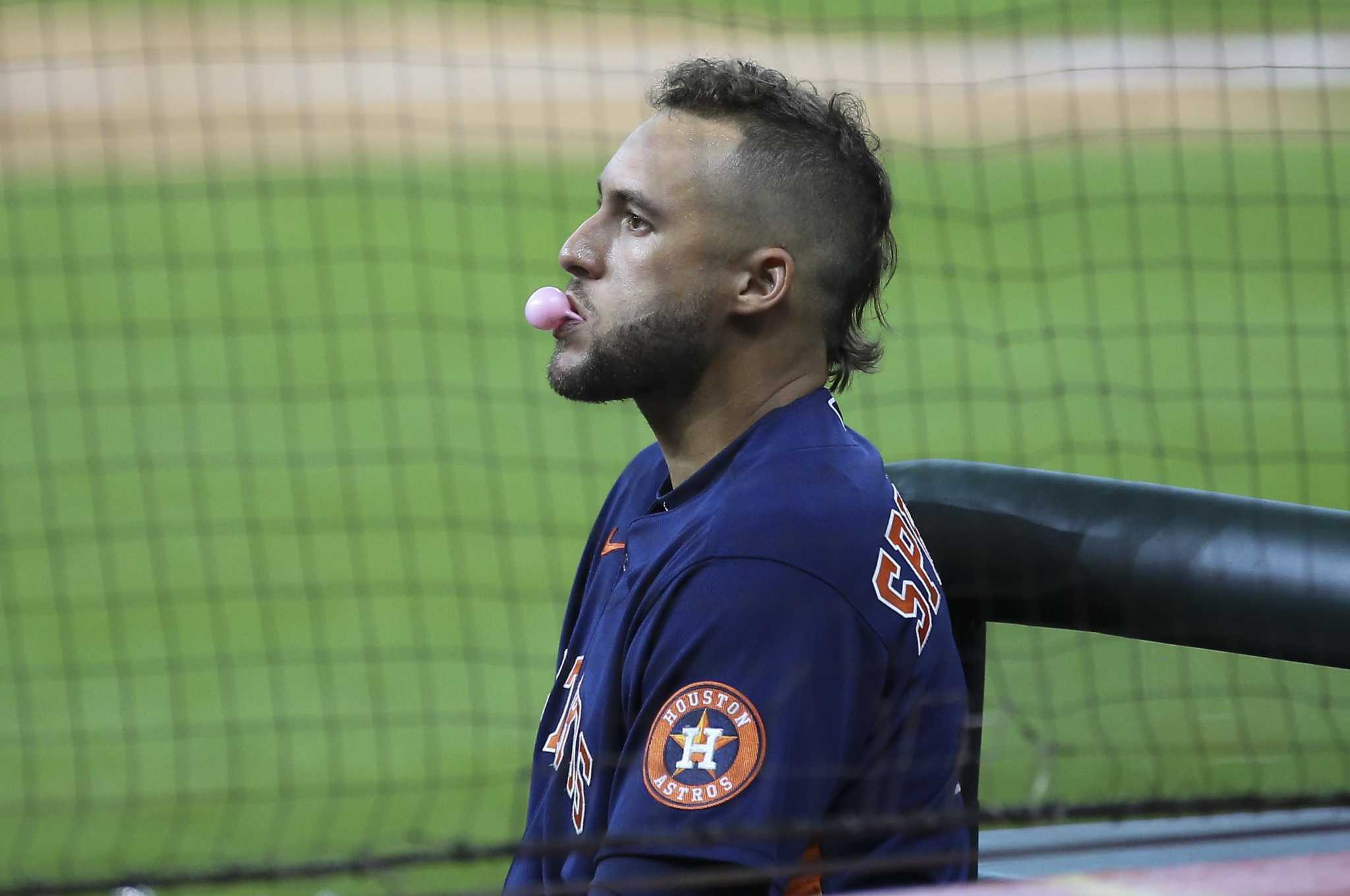 Big League Stew — George Springer has some strong hair game in the