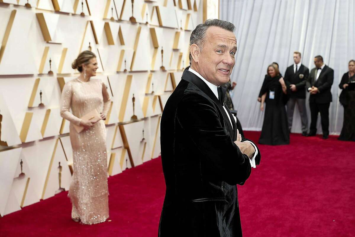 Tom Hanks arrives at the 92nd Academy Awards on Sunday, Feb. 9, 2020, at the Dolby Theatre at Hollywood & Highland Center in Hollywood.