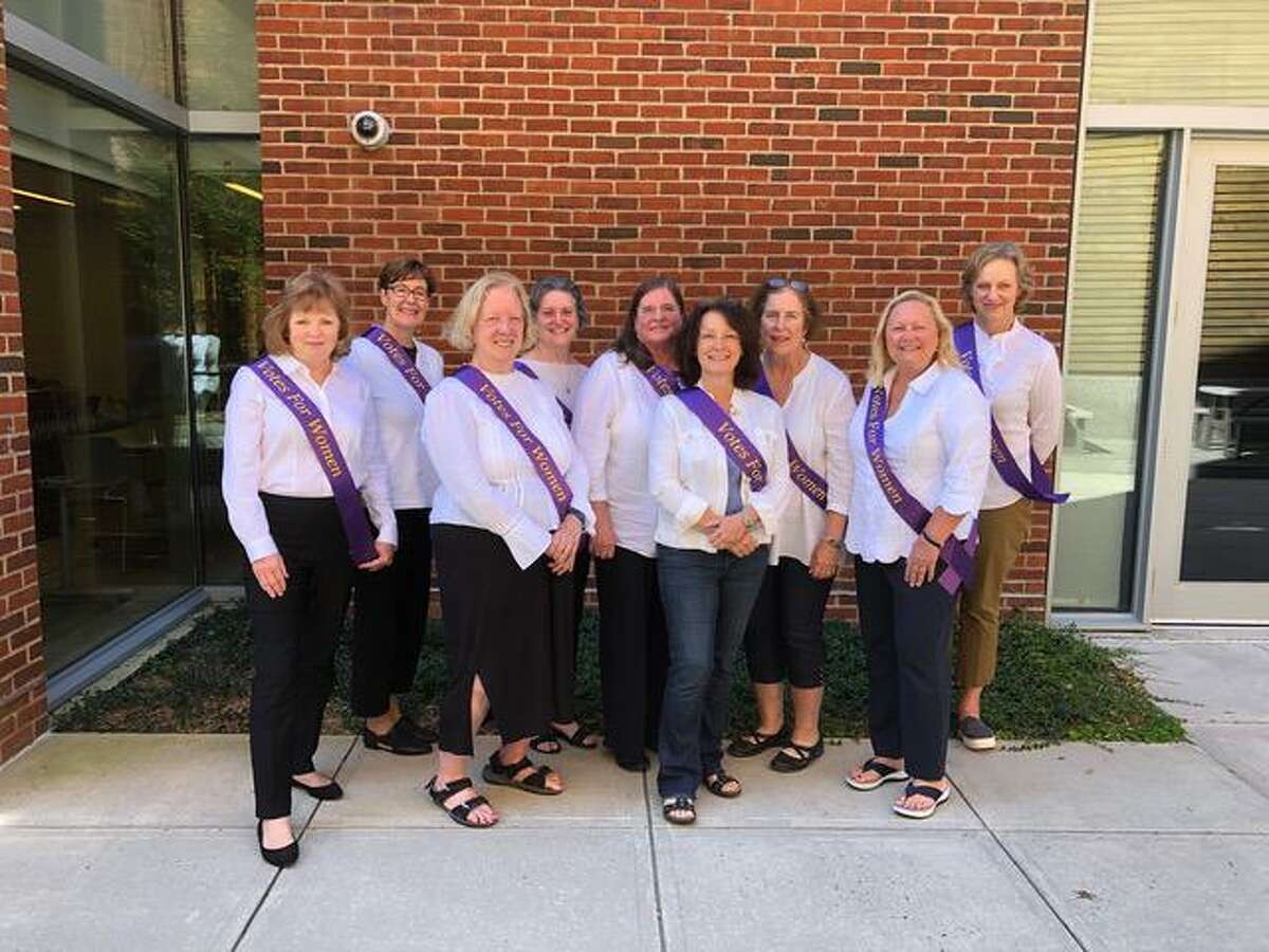 Votes for Women committee members, September 2019.