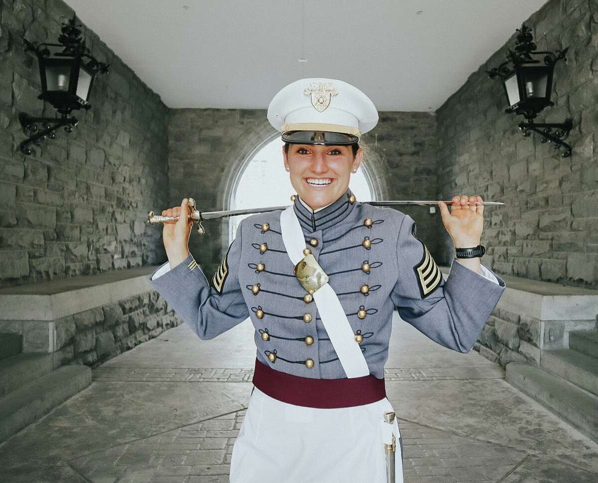 Cadet Emma Powless, daughter of Wayne and Amy Powless of Darien, a St. Luke's School alumna, graduated from the U.S. Military Academy on Saturday, June 13.