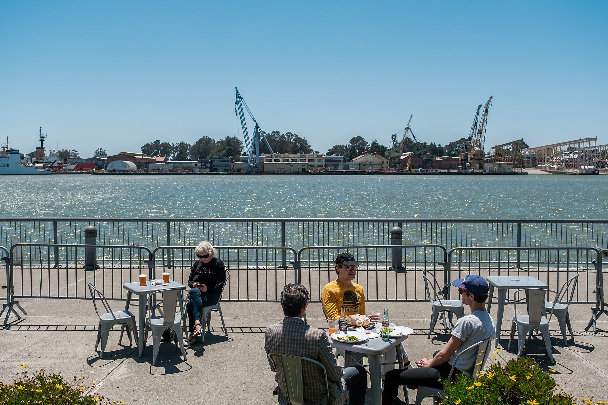 13 scenic waterfront restaurants open in the Bay Area for dining with a