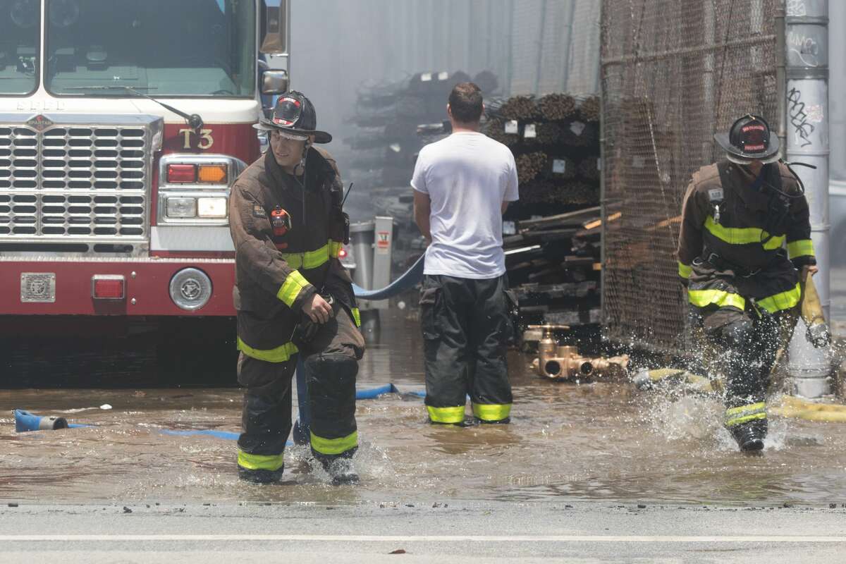 San Francisco Fire Still Burning 24 Hours Later