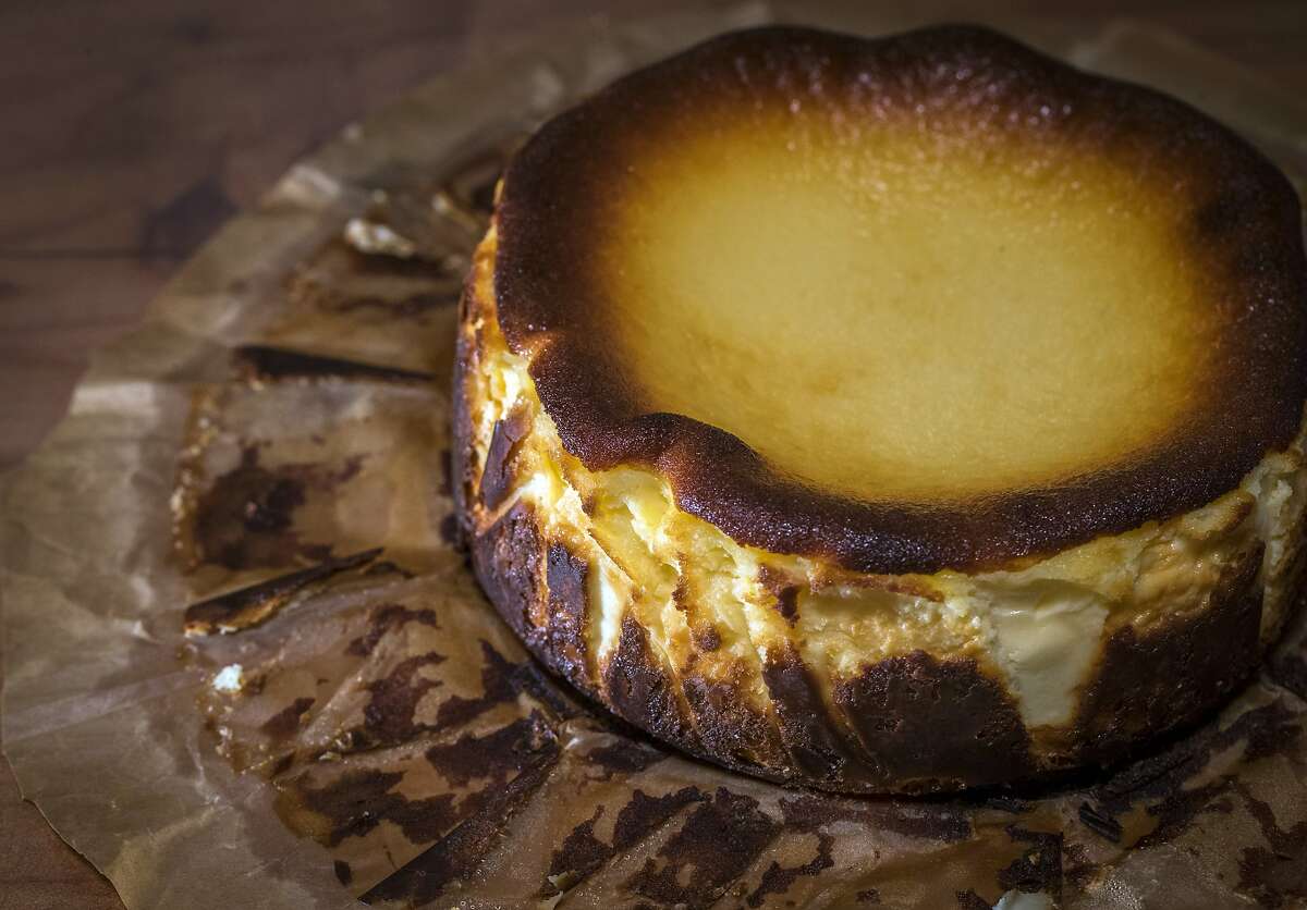 Charles Chen's Basuku Cheesecake in his home in Oakland, Calif., on Monday, July 27, 2020. Chen makes Japanese inspired Basque cheesecakes in his home and selling in limited quantities around the Bay Area.