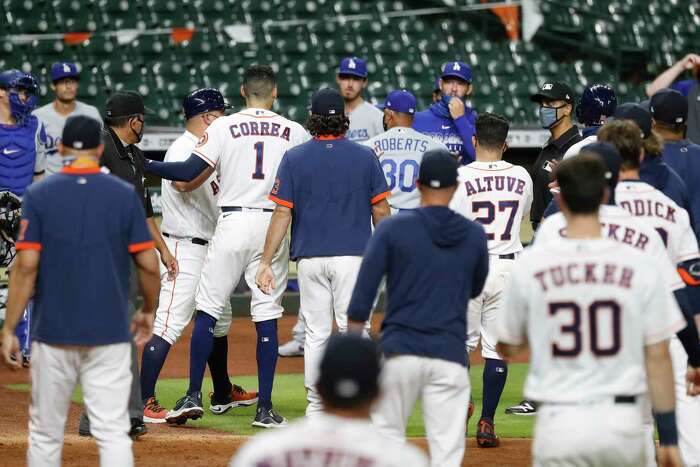 Astros vs. Mariners brings up bad blood, bench-clearing incident